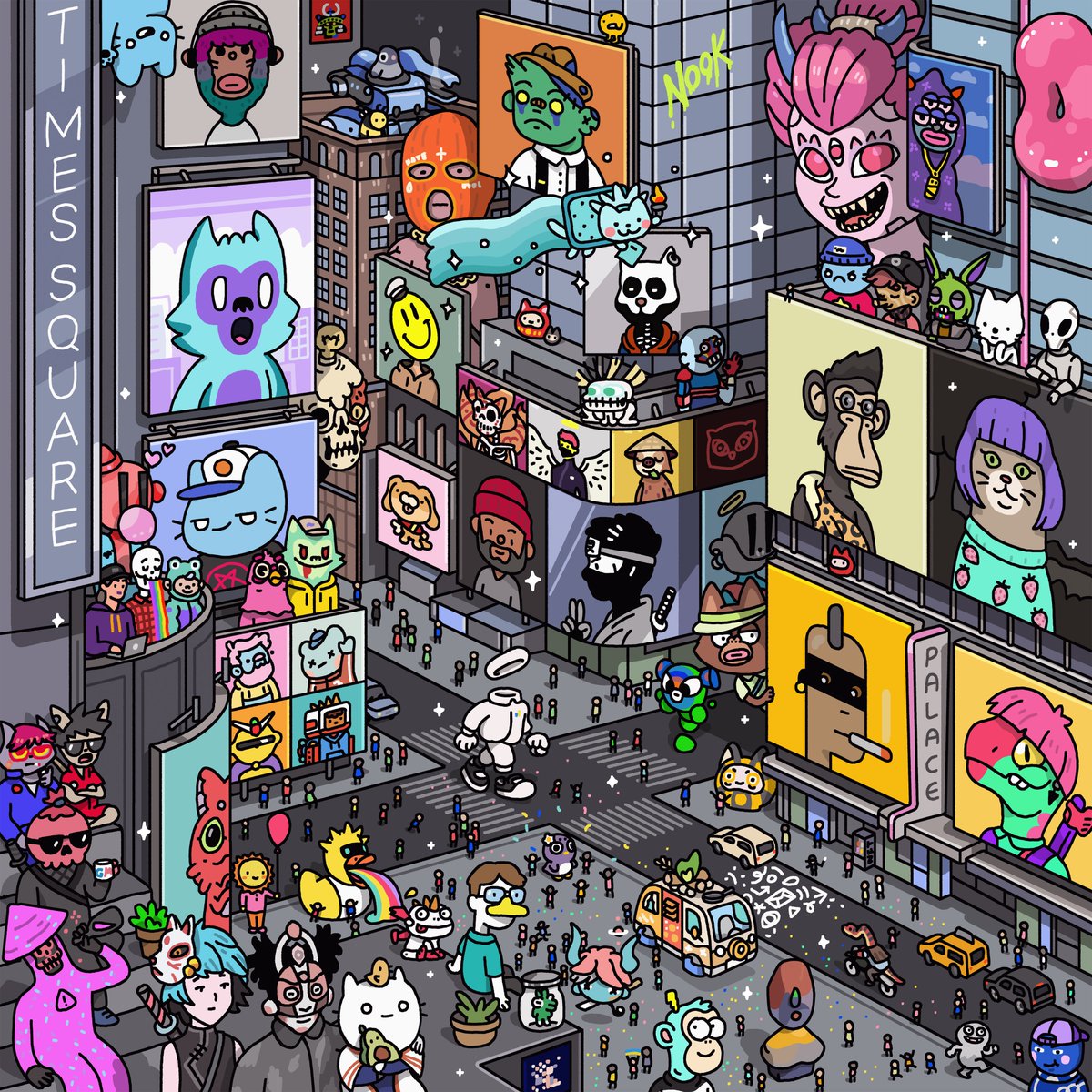 Missing  <a href="/NFT_NYC/">NFT.NYC</a> is my annual tradition now 😅 but still bullish on all of you making moves out there 🪩
Let’s make NFTs great again! 🚀✨