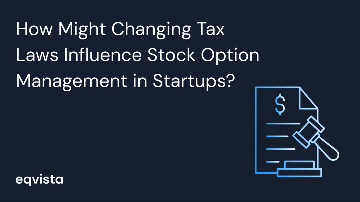 How Might Changing Tax Laws Influence Stock Option Management in Startups?

Read here: linkedin.com/pulse/how-migh…