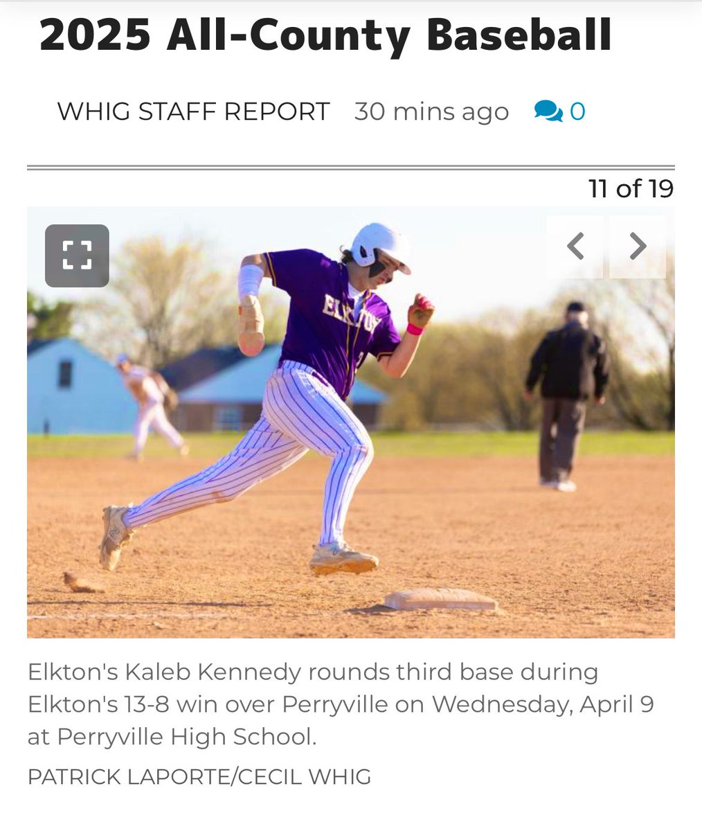 Kalebmk25's tweet photo. Honored to be named 2025 All-County Baseball 🙌⚾️

Thank you for the recognition — grateful for my coaches, teammates, and everyone who’s supported me!

@WowFactor_NE @Elkton_Baseball @kliner19er @BUncommitted @nowlin_nate @BaseballFactory @EinhardtEvin https://t.co/UG2oktBvEe