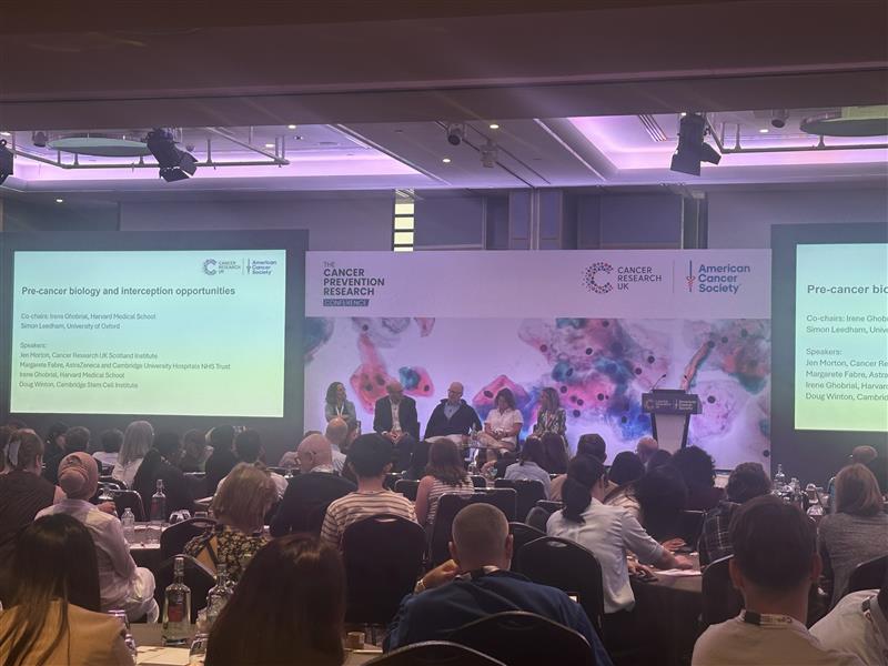 anbu_ldr's tweet image. In the Pre-cancer Biology & Interception session, co-chaired by @leedham_simon & @IrenemGhobrial, @jen_morton, Dr Fabre, @IrenemGhobrial & Prof Winton unpacked the complex but crucial windows for prevention. Key message: “It’s the beginning, not the end.” #PrevConf25