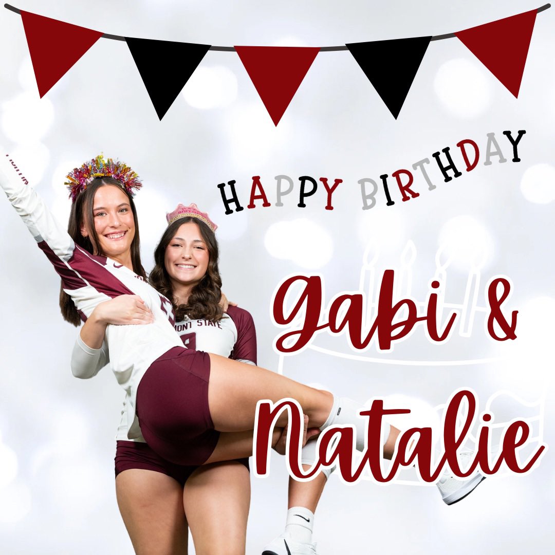 It’s another double Falcon Birthday!  Happy Birthday to Senior Middle Gabi Smith and Junior Middle Natalie Zemba!  We hope you both have amazing days!!!
