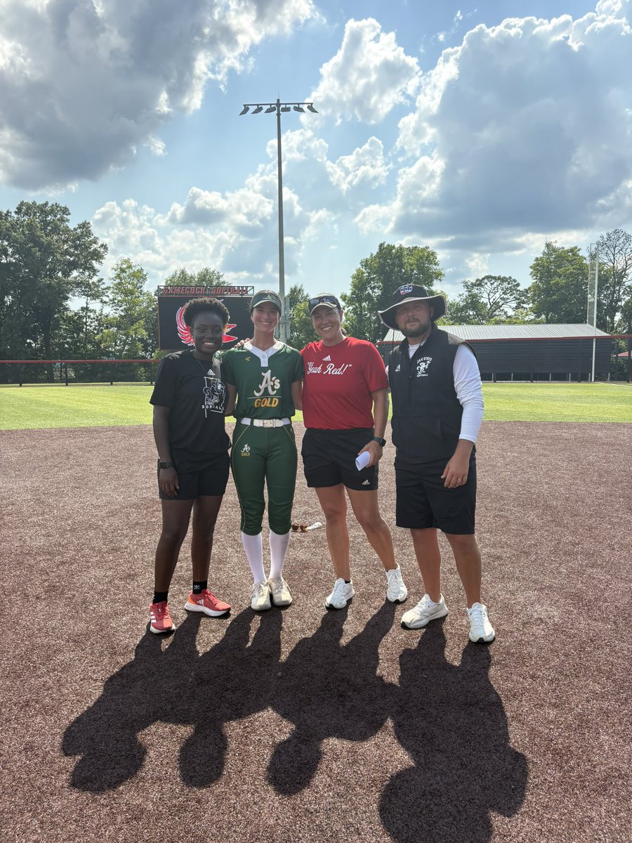 Abby Zeigler (@abbyzeigler11) on Twitter photo I had a great time learning from all the coaches at the <a href="/JaxStateSB/">Jax State Softball</a> Prospect Camp. Can’t wait to use their tips to improve my pop time and tracking in the outfield. Thank you coaches!!
<a href="/JulieBoland5/">Julie Boland</a> <a href="/GarrettSkelton5/">Garrett Skelton</a> <a href="/CoachSims_JSU/">Hayley Sims</a>
<a href="/PFPPlayers/">PFP Players</a> <a href="/AGTAshleyWaller/">Coach Waller - Athletics Gold Tamborra 18U</a> <a href="/AGTAshley/">Coach Ashley-Athletics Gold Tamborra Ashley/Waller</a> I had a great time learning from all the coaches at the <a href="/JaxStateSB/">Jax State Softball</a> Prospect Camp. Can’t wait to use their tips to improve my pop time and tracking in the outfield. Thank you coaches!!
<a href="/JulieBoland5/">Julie Boland</a> <a href="/GarrettSkelton5/">Garrett Skelton</a> <a href="/CoachSims_JSU/">Hayley Sims</a>
<a href="/PFPPlayers/">PFP Players</a> <a href="/AGTAshleyWaller/">Coach Waller - Athletics Gold Tamborra 18U</a> <a href="/AGTAshley/">Coach Ashley-Athletics Gold Tamborra Ashley/Waller</a>