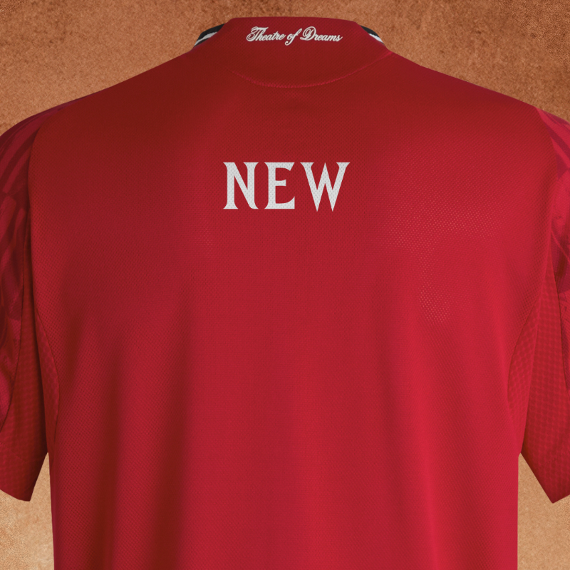 ManUtd's tweet photo. We've had fun with the wallpapers, but you can own the real thing 🔥

Head to United Store for your personalised 2025/26 home shirt 🔴