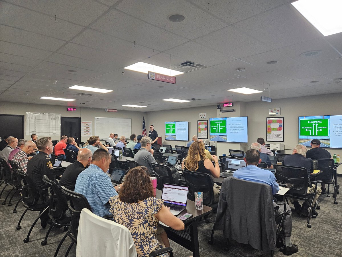 Kicking off this Wednesday morning with the Cybersecurity Awareness for Officials and Senior Management course! Big thanks to Warren County Telecommunications for co-hosting this TEEX course with us!

<a href="/WCOH_Telecom/">Warren Co. OH Telecom</a>