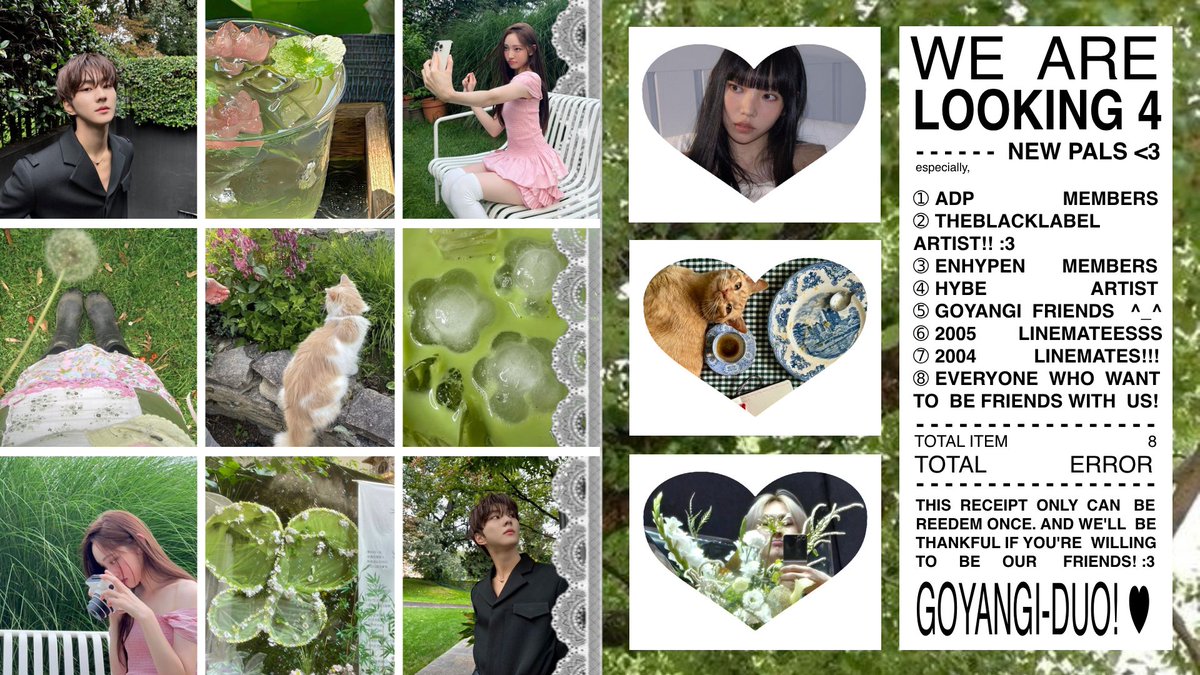 Seuunghan's tweet image. 여기 귀여운 고양이 두 마리가 있어요! 🐈☆ Youngseo and I are on a mission to find new friends, are you one of them? :o Show your “hi” below and let’s open a chat! Anyways, QRT will be very appreciated. Thank you and meow meow! 😼♡