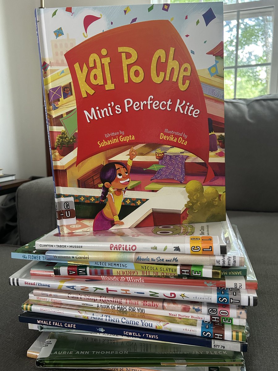 I’m so pleased that this book by my friend and ⁦<a href="/PB_Buds/">PB_Buds</a>⁩ member ⁦<a href="/TheSusanKam/">Suhasini Gupta -Author of 'Kai Po Che' 🌟🪁</a>⁩ is at the top of my library stack today!