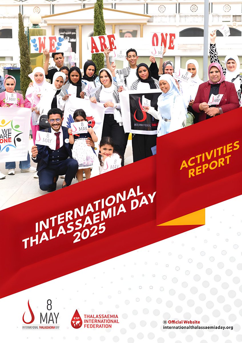 TIF (@thalassaemiatif) on Twitter photo ❤️ It’s here! The #ITD2025 Report is live—a global snapshot of what happens when communities unite for #Thalassaemia. 🌍
This is advocacy in action! 📘 Discover the impact 👉 
thalassaemia.org.cy/news/itd2025-o…
#WeAre1 #PatientsFirst #TIF ❤️ It’s here! The #ITD2025 Report is live—a global snapshot of what happens when communities unite for #Thalassaemia. 🌍
This is advocacy in action! 📘 Discover the impact 👉 
thalassaemia.org.cy/news/itd2025-o…
#WeAre1 #PatientsFirst #TIF