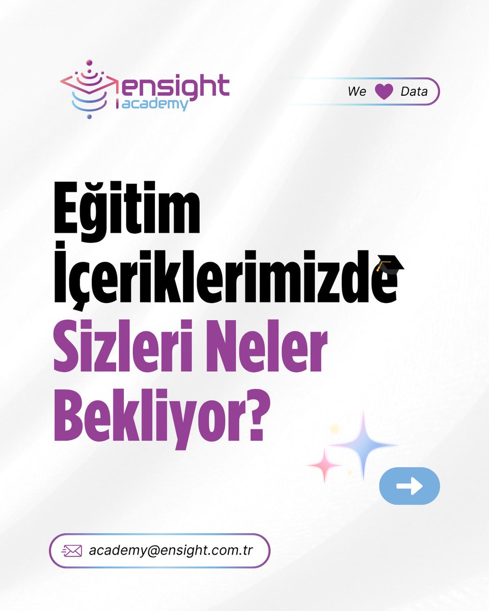 EnSight_inc's tweet image. 🎓 EnSight Academy ile Yetkinliğinizi Geleceğe Taşıyın!

💪  Gerçek projelerden beslenen içerikler
 🧠 Uzman danışman kadro
 🛠️ Uygulamalı eğitim formatı
 📈 Hemen kullanıma hazır bilgiler

👉 Detaylı bilgi için bir mail uzağınızdayız: academy@ensight.com.tr 

 #EnSightAcademy