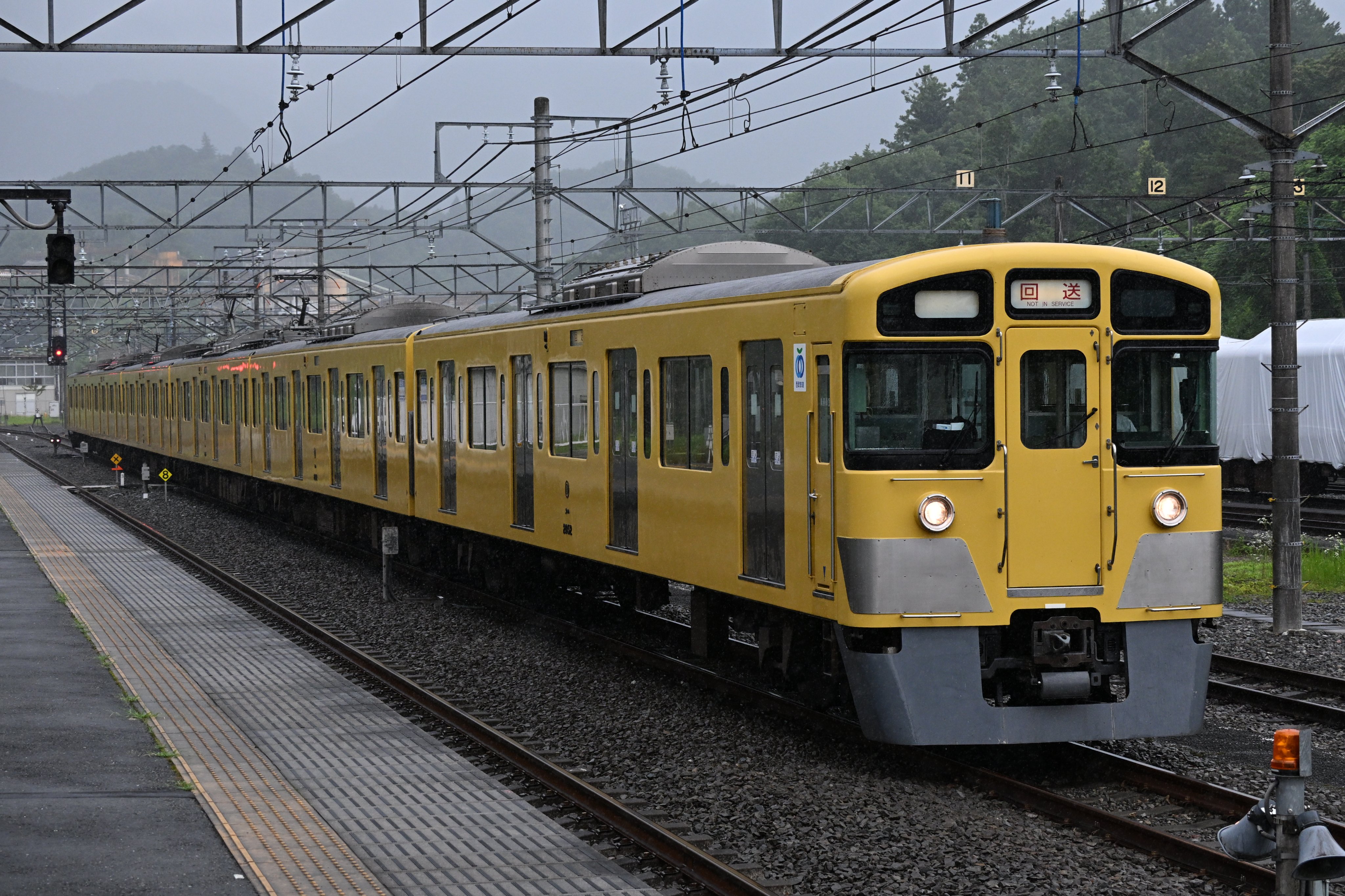 西武秩父線横瀬駅の保存車両①(2024年12月7日) | 快速ウサギだ