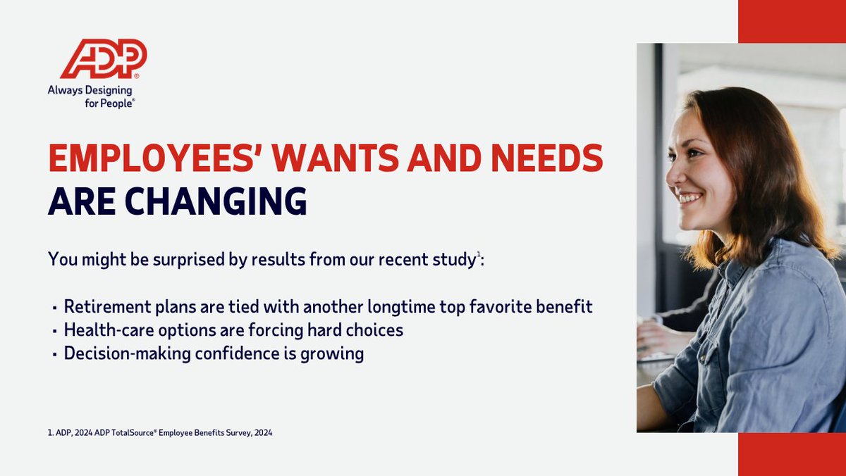 Our recent findings reveal what today's workers value in a benefits package. Understanding their preferences is key to cultivating a thriving workplace. Download our strategy guide for practical steps to help offer your people the right benefits. bit.ly/4mDyIhl