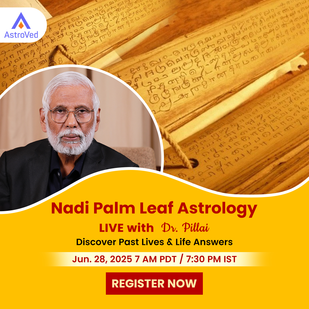 AstroVed's tweet image. Change Your Destiny with #DrPillai. Discover your soul’s secrets through LIVE Nadi #PalmLeafAstrology on June 28. Includes #Siddha technique for past-life recall and Nadi guide PDF. Reserve your spot now.  bit.ly/4kdBOX3

#DrPillai #NadiReading #AstroVed #NadiAstrology