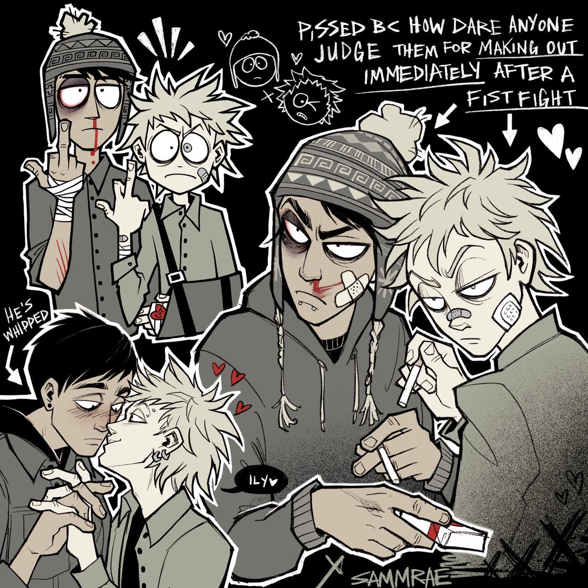 sortasick's tweet image. #spcreek bc I’m going crazy abt them again