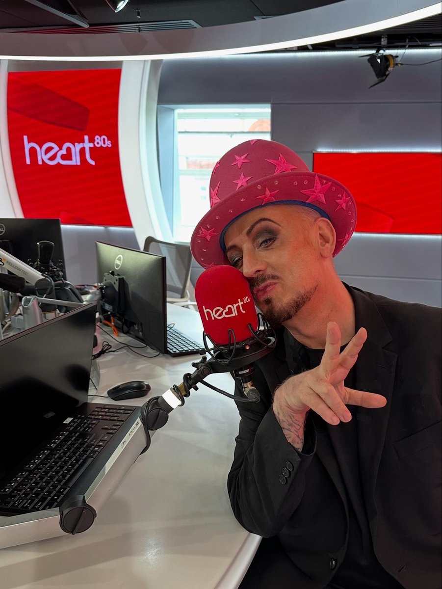 beongoan's tweet photo. Coming interview with Boy George on #Heart80s and @GlobalPlayer

#boygeorge #cultureclub #heart80s #80s #globalplayer

From Simon Beale on @bluesky https://t.co/18cTRTIxX6