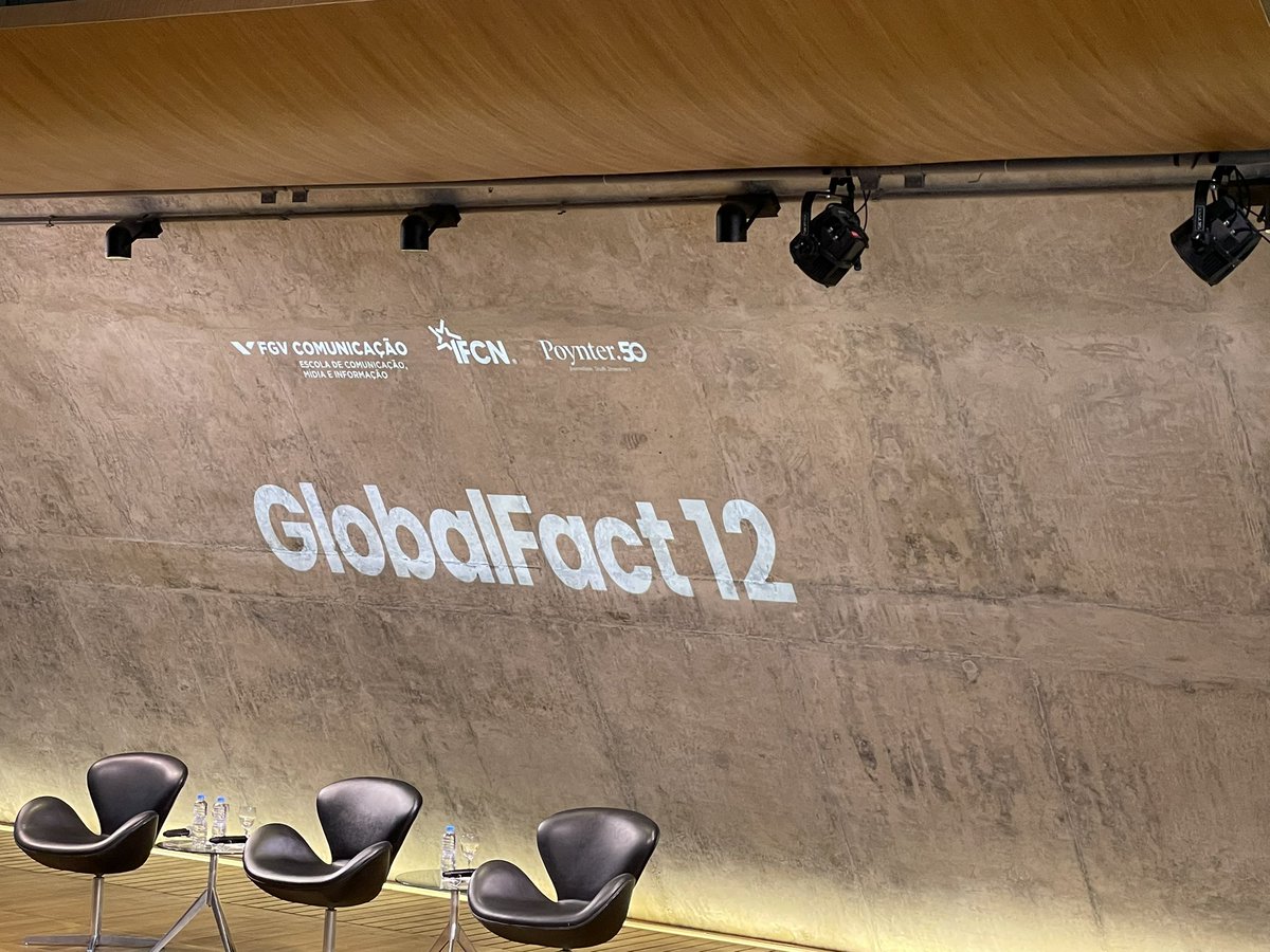 Excited to be in Rio de Janeiro,  Brazil  for the next few days attending Global Fact 12 the world’s largest and most influential summit dedicated to professional fact-checking, hosted at Fundação Getulio Vargas.<a href="/Poynter/">Poynter</a> 
@GlobalFact12 #FactChecking #MediaIntegrity #DUBAWA #CJID