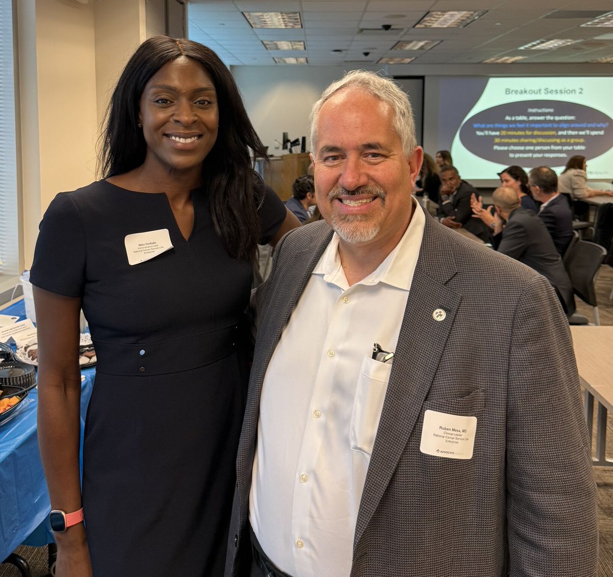 OncoDaily (@oncodaily) on Twitter photo Ruben Mesa Welcomes Nike Onifade as Administrative Leader for Advocate Health Cancer Service Line
<a href="/mpdrc/">Ruben A. Mesa, MD</a>
oncodaily.com/blog/ruben-mes…
#OncoDaily #Oncology #Cancer #Health #Medicine #MedTwitter #MedEd #MedOnc #MedNews #AdvocateHealth Ruben Mesa Welcomes Nike Onifade as Administrative Leader for Advocate Health Cancer Service Line
<a href="/mpdrc/">Ruben A. Mesa, MD</a>
oncodaily.com/blog/ruben-mes…
#OncoDaily #Oncology #Cancer #Health #Medicine #MedTwitter #MedEd #MedOnc #MedNews #AdvocateHealth
