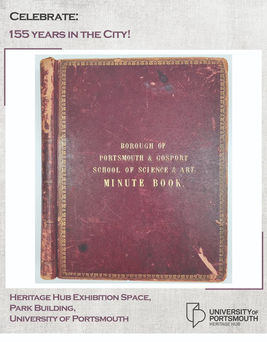 HeritageHub_uop's tweet image. The Portsmouth and Gosport School of Science and Art (@portsmouthuni&apos;s earliest predecessor institution) opened 155 years ago in June 1870.
Find out more at the ‘At the Heart of the Island City’ display in our exhibition space!

@Arch_Tarek_Teba
@PortsCityMuseum
@portsmouthtoday