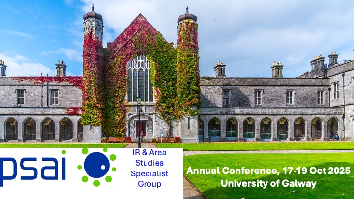 Markus Pauli (@markuspauli) on Twitter photo Call for Papers in IR & Area Studies – Political Studies Association of Ireland (PSAI) Annual Conference, 17-19 Oct 2025, hosted by <a href="/uniofgalway/">Ollscoil na Gaillimhe | University of Galway</a>. Please submit your abstract (max. 200 words) with title, authors & affiliations to markus.pauli@dcu.ie <a href="/LawGovDCU/">Law and Gov DCU</a> <a href="/DCUIndia/">Ireland India Inst.</a> by 29 June Call for Papers in IR & Area Studies – Political Studies Association of Ireland (PSAI) Annual Conference, 17-19 Oct 2025, hosted by <a href="/uniofgalway/">Ollscoil na Gaillimhe | University of Galway</a>. Please submit your abstract (max. 200 words) with title, authors & affiliations to markus.pauli@dcu.ie <a href="/LawGovDCU/">Law and Gov DCU</a> <a href="/DCUIndia/">Ireland India Inst.</a> by 29 June