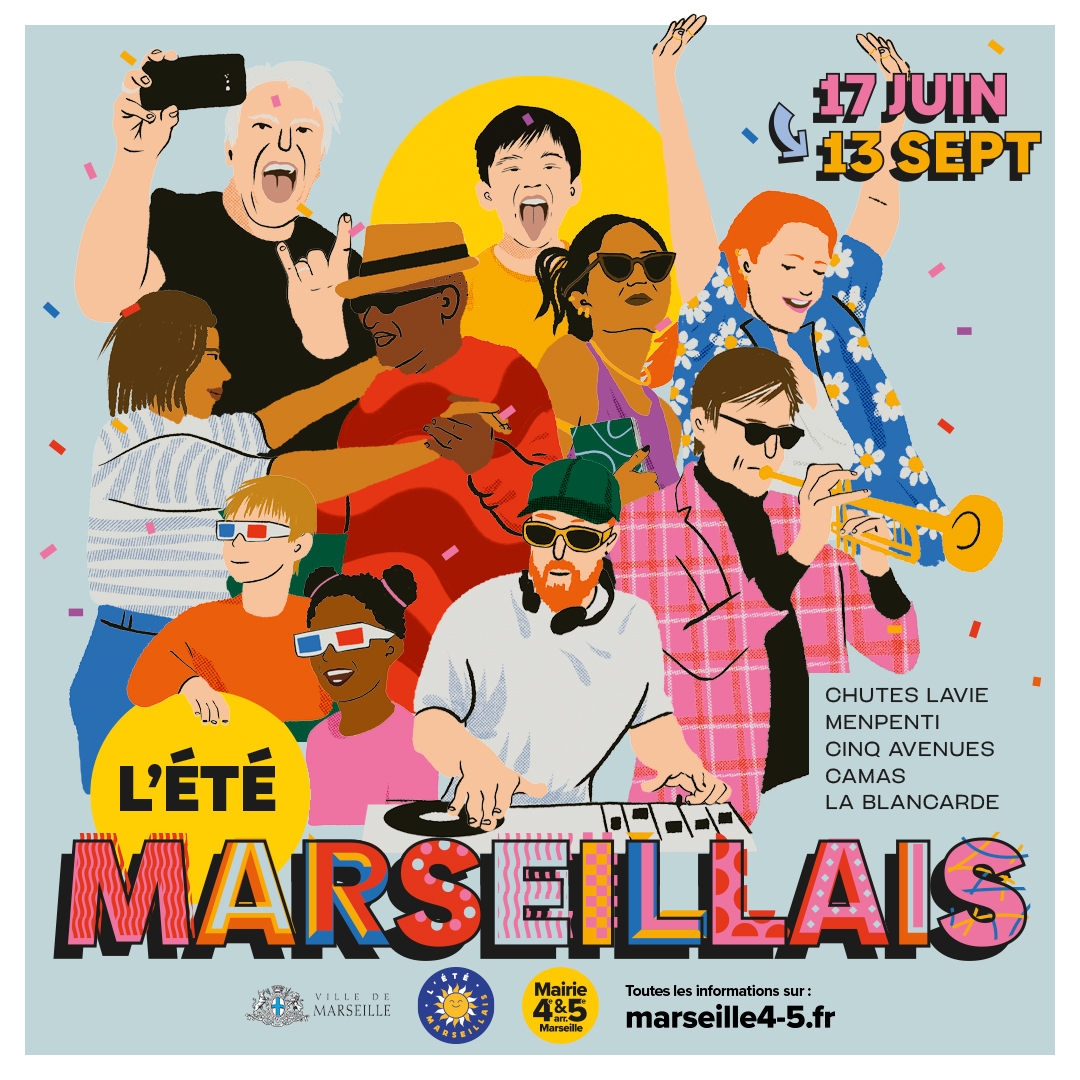 #ÉtéMarseillais | L’Été Marseillais est de retour dans les 4ᵉ &amp; 5ᵉ arrondissements🌞 

🌐 Découvrez toute la programmation : bit.ly/3FQlvBo