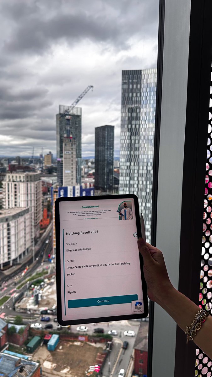 “وأن سعيه سوف يُرى”
الحمد لله رب العالمين 💫
Special place needs a special announcement 🏙️
Yesterday… I received the sweetest news 💚
Officially Dr of Rays 🩻✨
#Matching2025
#Radiology #SaudiBoard