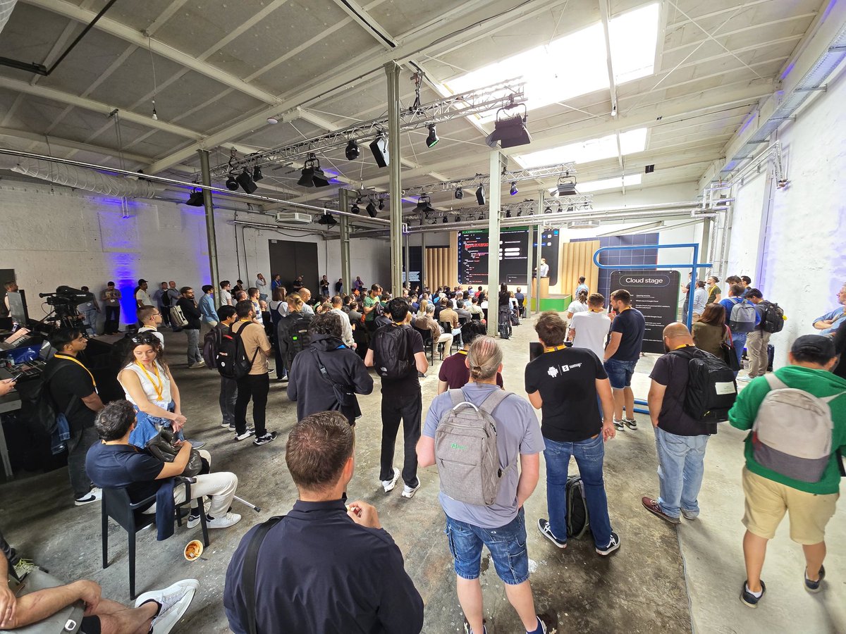 We're only halfway into #GooglelOConnect, but I already had my wow moment with the "App Design Center" showcase talk by <a href="/boredabdel/">Abdel SGHIOUAR</a>, can't wait to try it! Also loved the packed "Build Al Agents with Google Cloud" session by <a href="/wietsevenema/">Wietse Venema</a> | #BuildwithGemini
