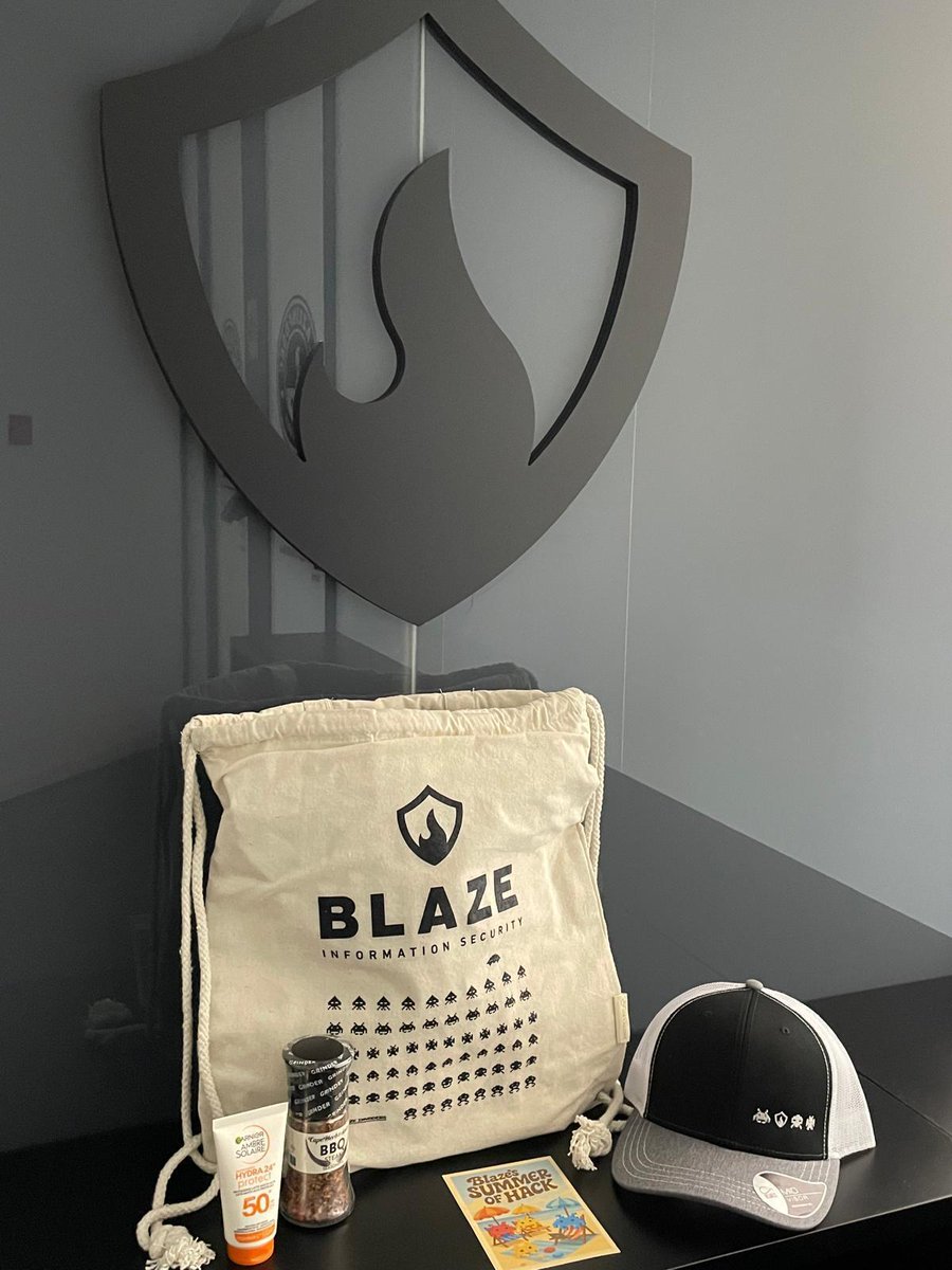 A true cybersecurity professional stays protected even on holiday. That’s why we’ve sent a few summer essentials to select clients heading into their summer hacking adventures.

Stay cool out there and enjoy the summer of hack. 😎