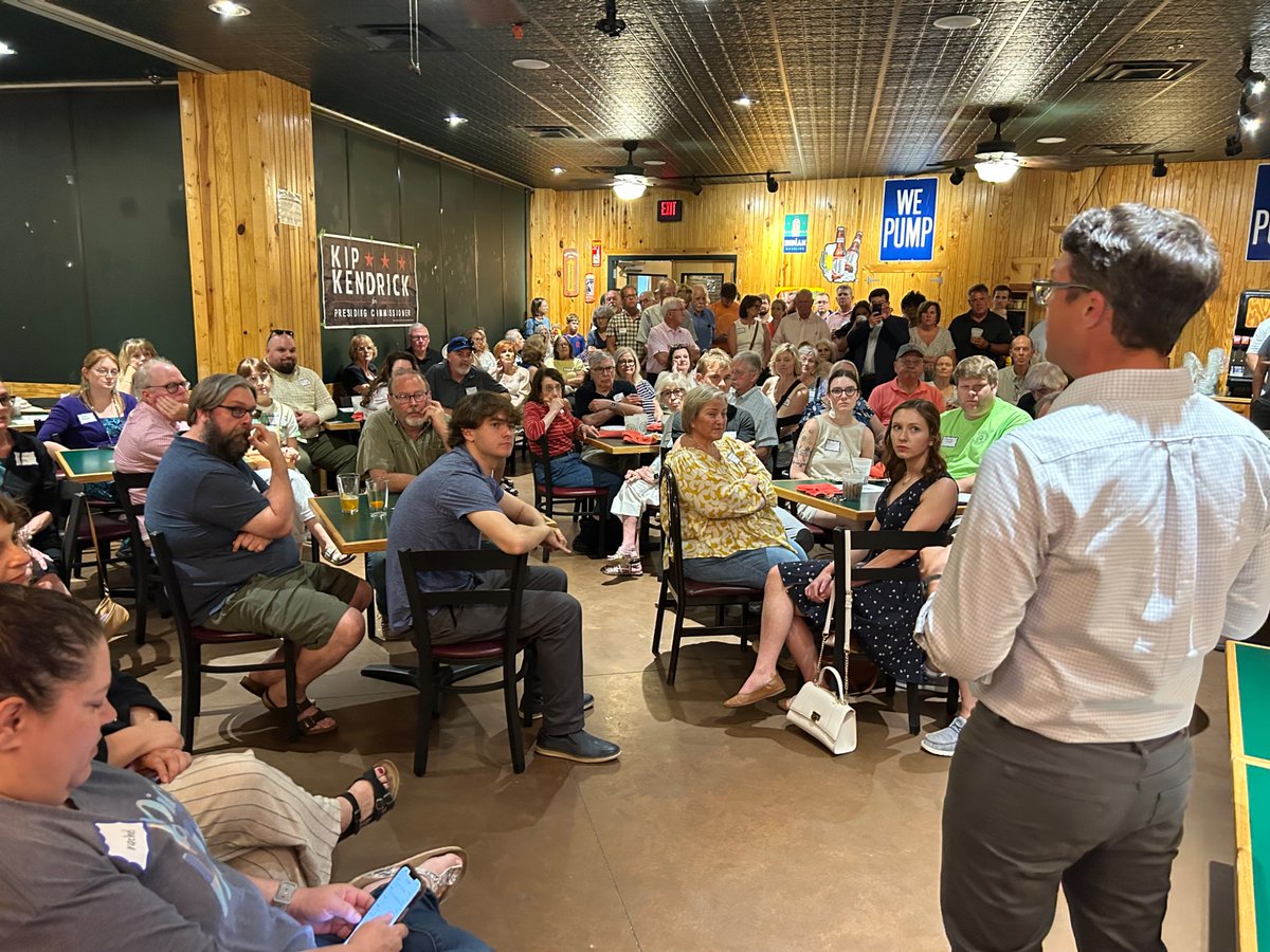 Kip_Kendrick's tweet photo. Wow! I’m humbled and honored by last night’s turnout and support. What a night! I promise to continue working hard each and everyday to earn your support, to find ways to improve, and to remain accountable. There are a lot of exciting projects but the work remains. Let’s go! https://t.co/cqw2hST4lm