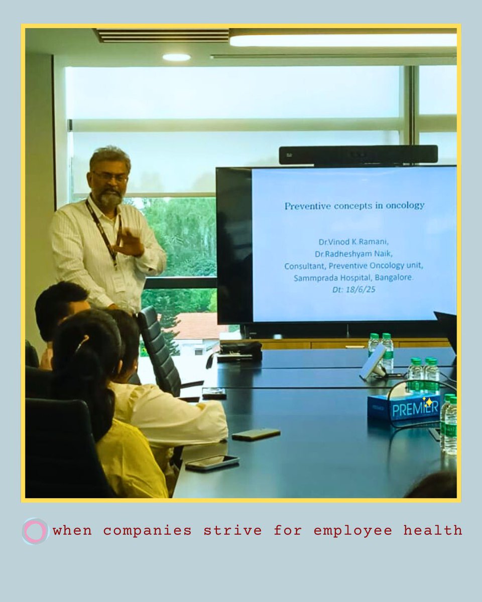 At a camp with Glenmark &amp; Samprada Hospital for StoneX India employees, 54 women were screened after a session on breast cancer awareness.
7 were referred for follow-up.

From knowledge to action—that’s where change begins. ✨

#BreastHealth #iBreastExam #WomensHealth