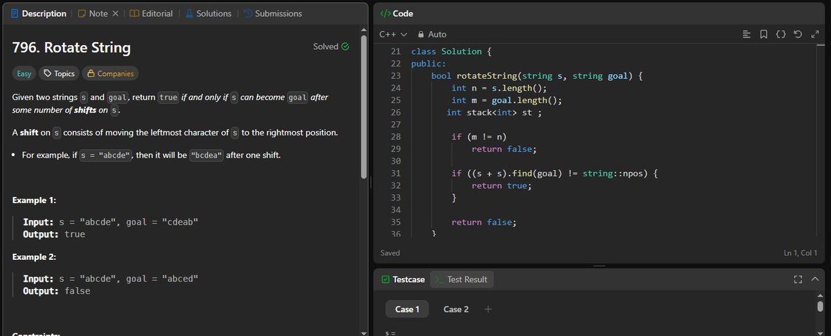 mrrobot6923's tweet image. Day 4 of my #CodingJourney! Crushed 1 medium #BinarySearch, 1 array problem, and 2 easy questions. Learned the #KMPAlgorithm—mind blown by its efficiency! Started #DSA in & learning #TypeScript.#CodeNewbie #Programming #WebDev" #TechTwitter #BinarySearch #DSA