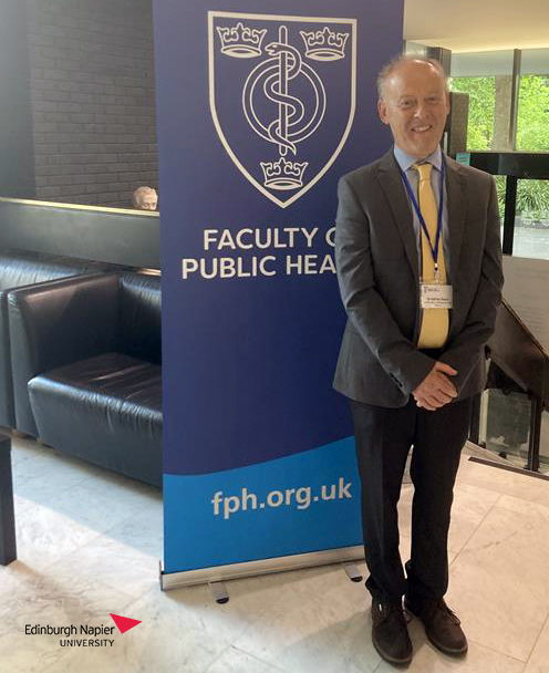 Edinburgh Napier University (@edinburghnapier) on Twitter photo 🚗 | An academic from <a href="/EdNapierTRI/">Edinburgh Napier TRI</a> has been recognised with the prestigious Champion of Evidence Award from the Faculty of Public Health.
Professor of Transport & Health, Dr Adrian Davis, has been named one of two recipients of its Bazalgette Professorship, which is presented to 🚗 | An academic from <a href="/EdNapierTRI/">Edinburgh Napier TRI</a> has been recognised with the prestigious Champion of Evidence Award from the Faculty of Public Health.
Professor of Transport & Health, Dr Adrian Davis, has been named one of two recipients of its Bazalgette Professorship, which is presented to