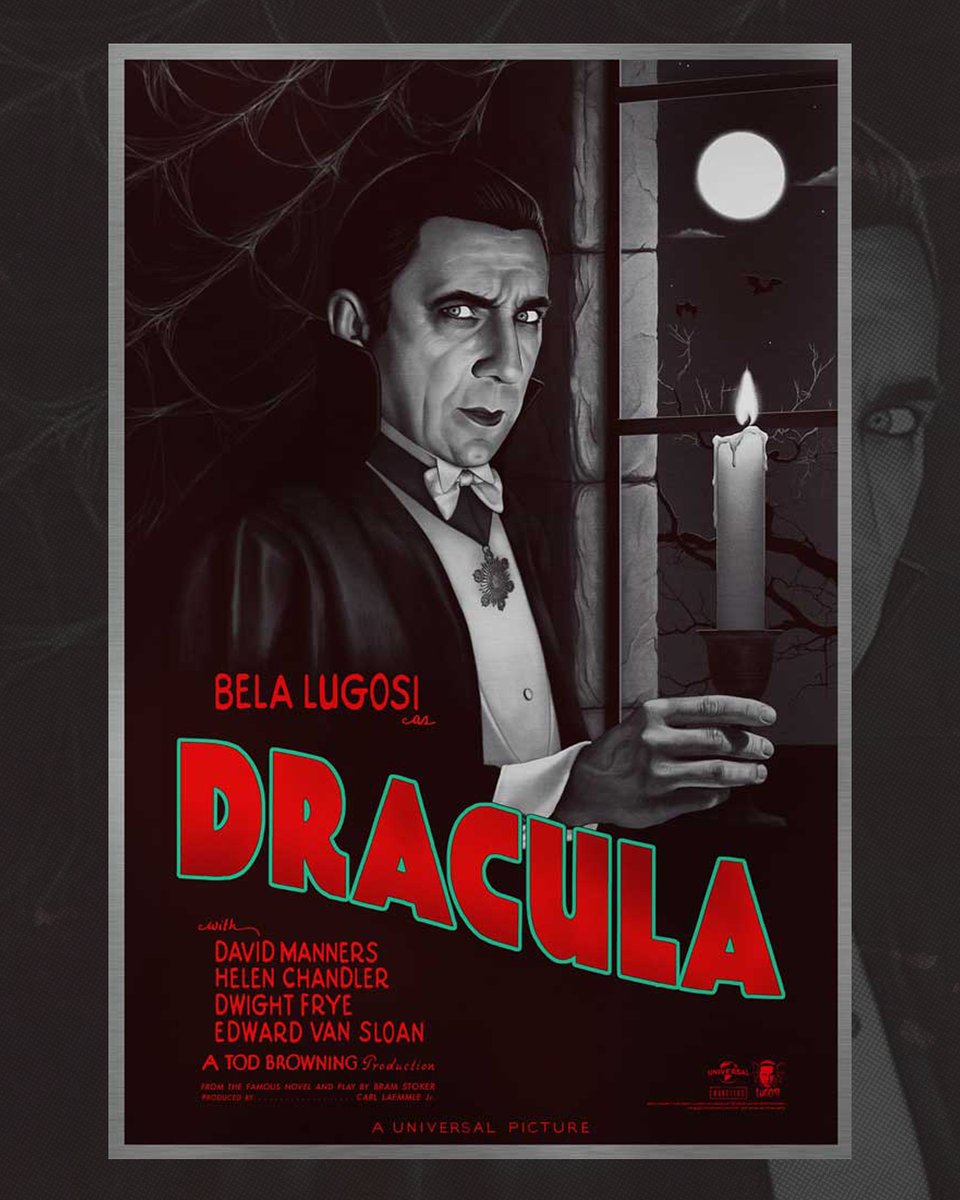 VicePressNews's tweet image. "The strength of the vampire is that people will not believe in him."
Universal Monsters - Dracula Movie Posters by Sara Deck
Available now at Vice-Press.com/UniversalMonst… as part of our officially licensed, limited edition Universal Monsters Collection