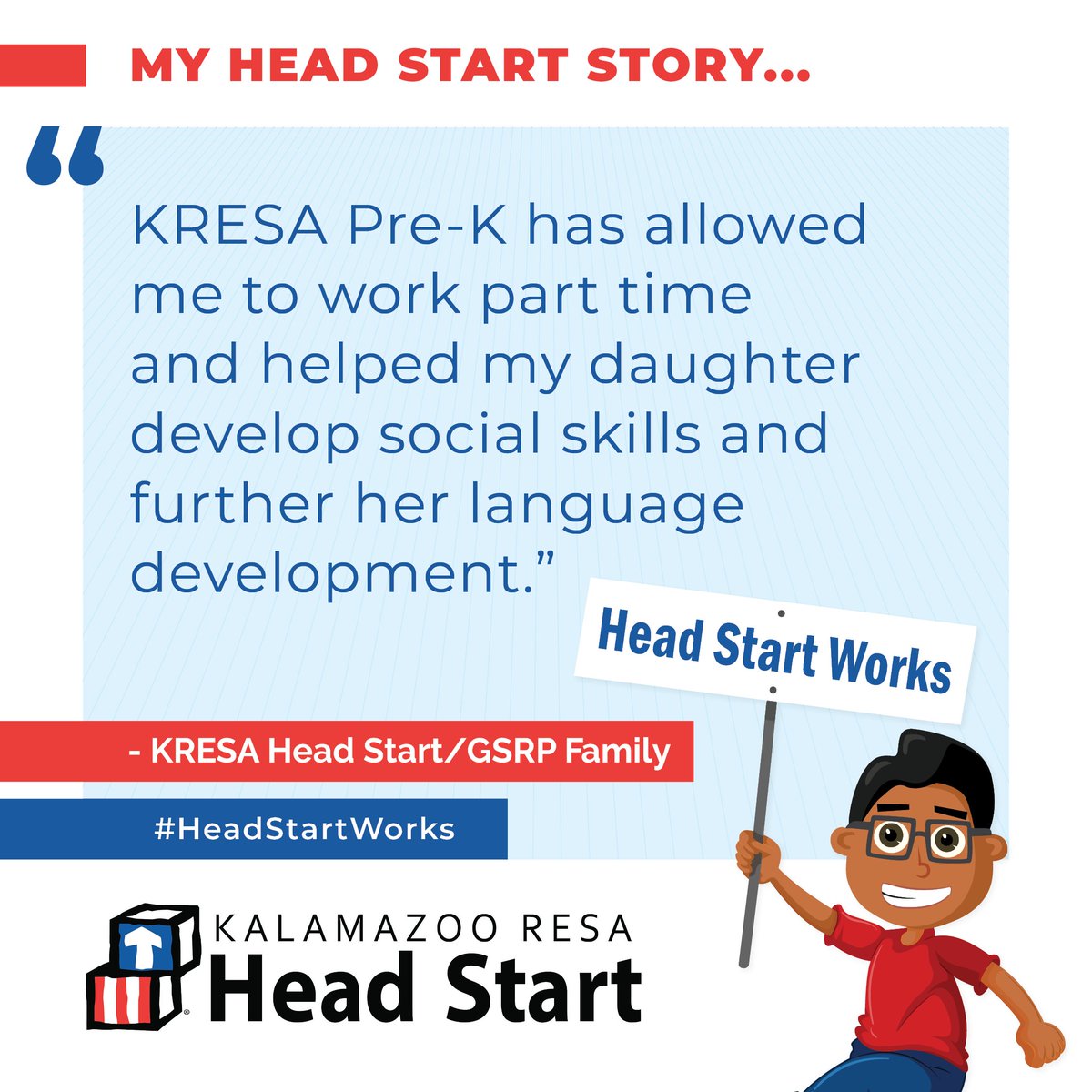 kresaheadstart's tweet photo. Early learning builds strong foundations! Thanks to Head Start, this young learner is growing her language skills, building friendships, and gaining confidence, while her family finds support and balance. Every child deserves this kind of start.
#MyHeadStartStory #HeadStartWorks https://t.co/PXwZqCxXgE
