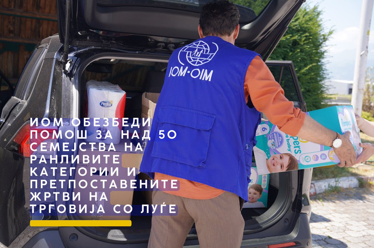In the last two years, IOM provided assistance to over 50 victims and presumed victims of trafficking in human beings — improving living conditions, safety, and dignity. In close partnership with institutions, we work to protect the most vulnerable. #EndHumanTrafficking