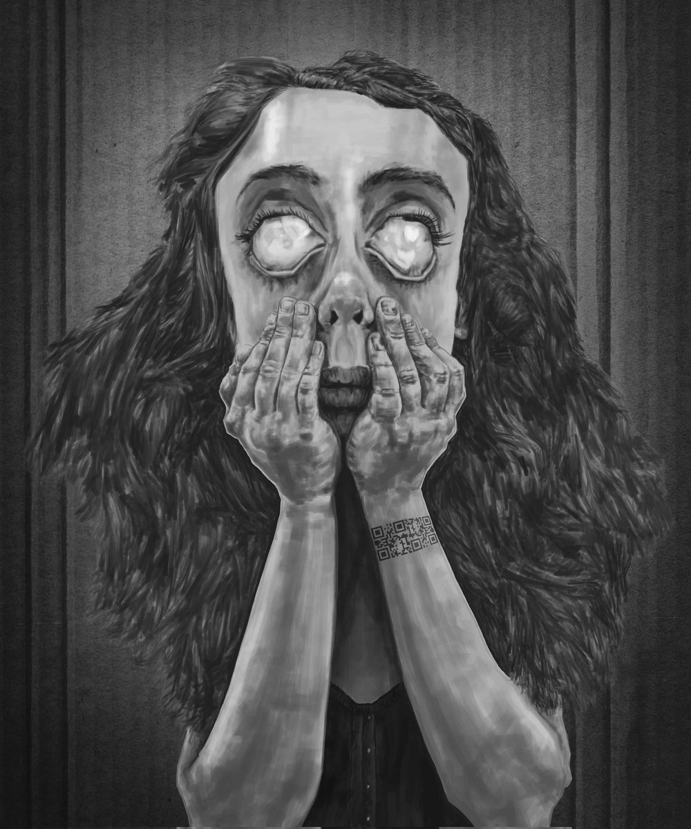 Late Gm ☕️

"Behind The Sight"
#nftart #digitalpainting