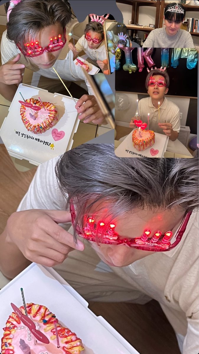 superjuniorbase's tweet image. Super Junior Ryeowook in latest instagram stories celebrating his birthday.