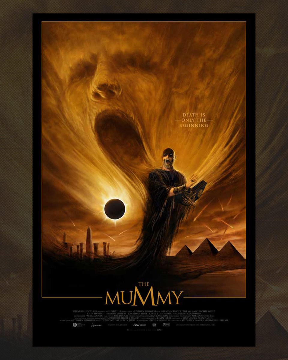 VicePressNews's tweet image. "Rescue the damsel in distress, kill the bad guy, and save the world."
The Mummy (1999) Movie Posters by James Bousema
Available now at Vice-Press.com/TheMummy as part of our officially licensed, limited edition The Mummy Collection