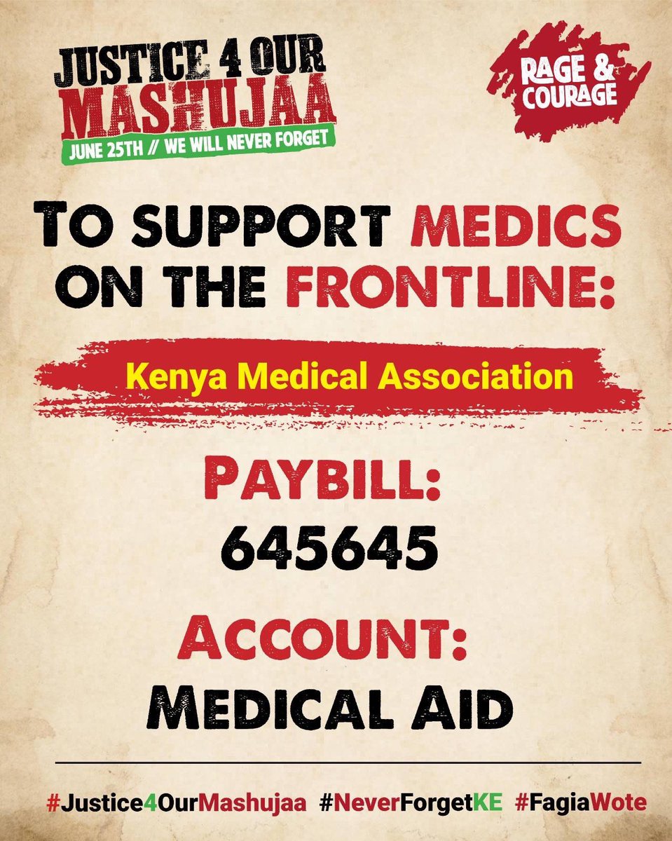 URGENT 🚨🚨🚨

The medics need medical supplies.
