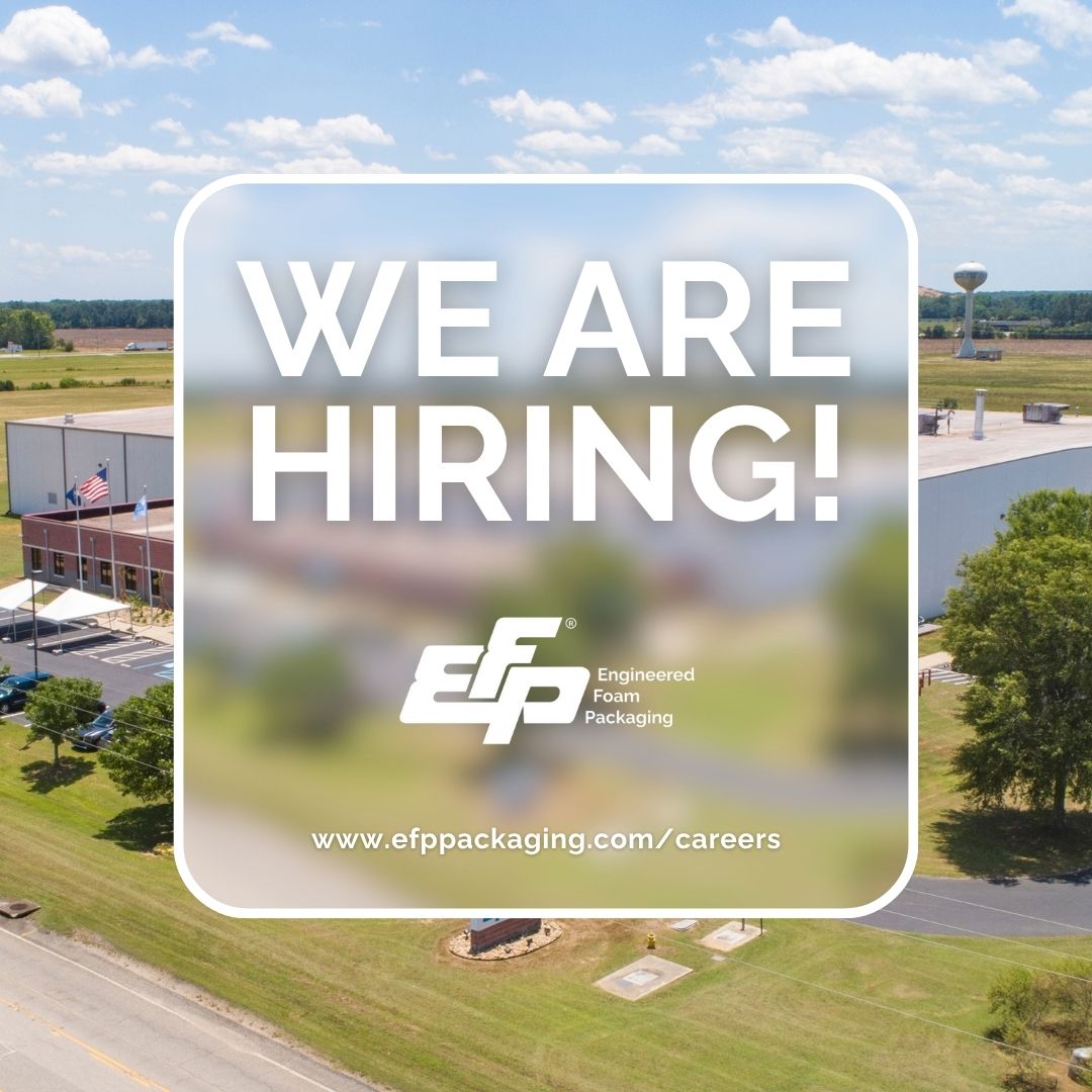 Our #Bishopville, South Carolina location is hiring! ✨ If you are safety-minded, team focused, and dependable, we encourage you to apply. 🔗 Check out our available jobs: efppackaging.com/careers/ #EFPLife #Hiring #SouthCarolina #Packaging