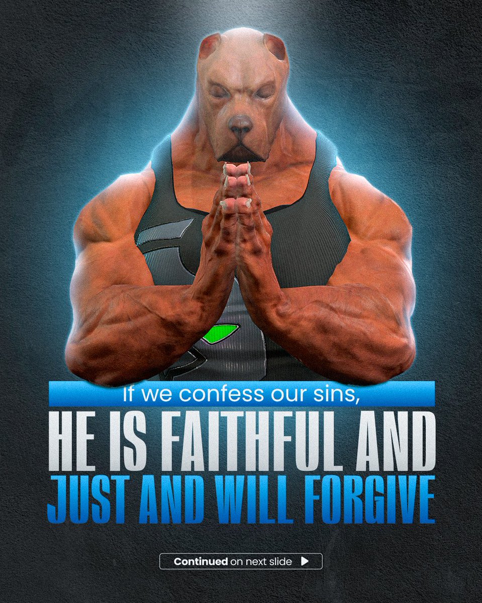 MuscleDogg's tweet image. No shame too heavy, no sin too deep—God’s grace runs deeper. 🙏🏾 If we confess, He is faithful to forgive and cleanse us. 1 John 1:9 isn’t just a verse—it’s a lifeline. Don’t carry what Christ already died to clean.  👊🏾💥 🙌🏾#MuscleDogg #ForgivenAndFree #FaithfulGod #CleanSlate…