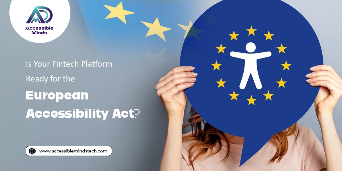 AccessibleMinds's tweet image. The #EAA deadline is approaching fast, and #fintechplatforms must ensure #digitalinclusivity is built into every layer of their user experience. Read the full article: bit.ly/4ej3QPz

#AccessibilityMatters #FintechCompliance #InclusiveDesign #DigitalAccessibility