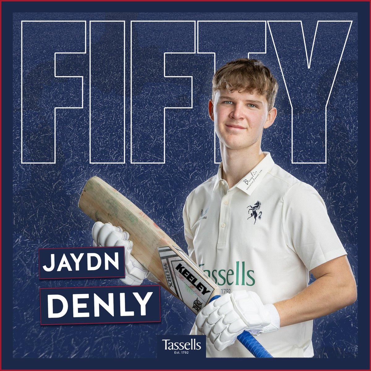 Keep this going, Jaydn 💪

🎥 LIVE Match Centre: bit.ly/4kYnOBQ