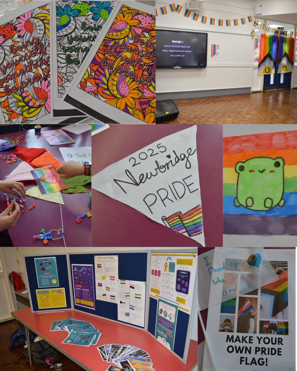 🌈Unity Group students at The Newbridge School celebrated #PrideMonth with cakes, crafts, face paint &amp; karaoke!🎤🧁🎨
We’re proud to champion inclusivity &amp; diversity every day. 💖
“It brings a sense of community… it really makes me happy.”
“All very kind &amp; inclusive!”
#Pride2025