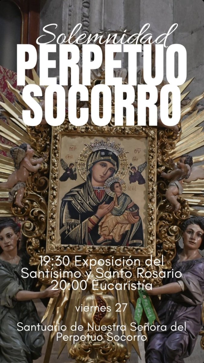 Archicofradia del Perpetuo Socorro Granada tweet media