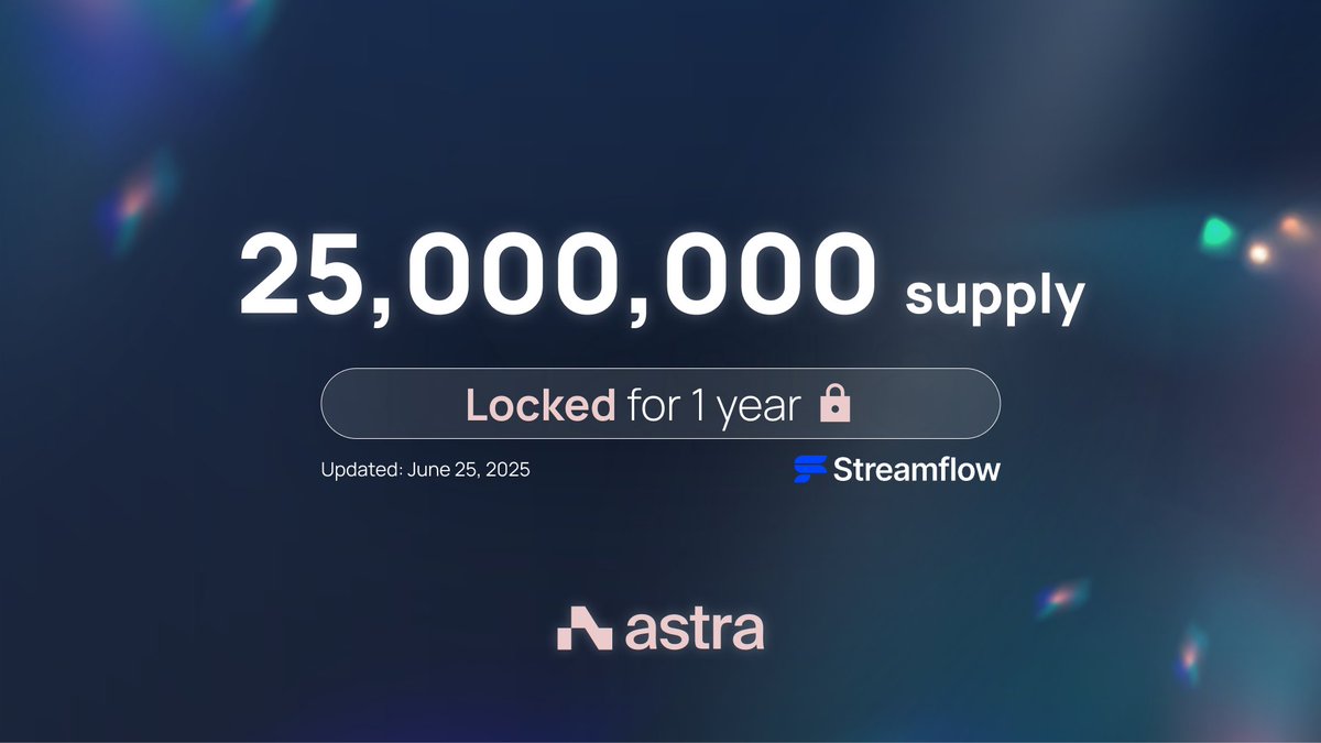 In addition to the info from the last post, here is a permanent link to a 2.5% lock:

app.streamflow.finance/contract/solan…