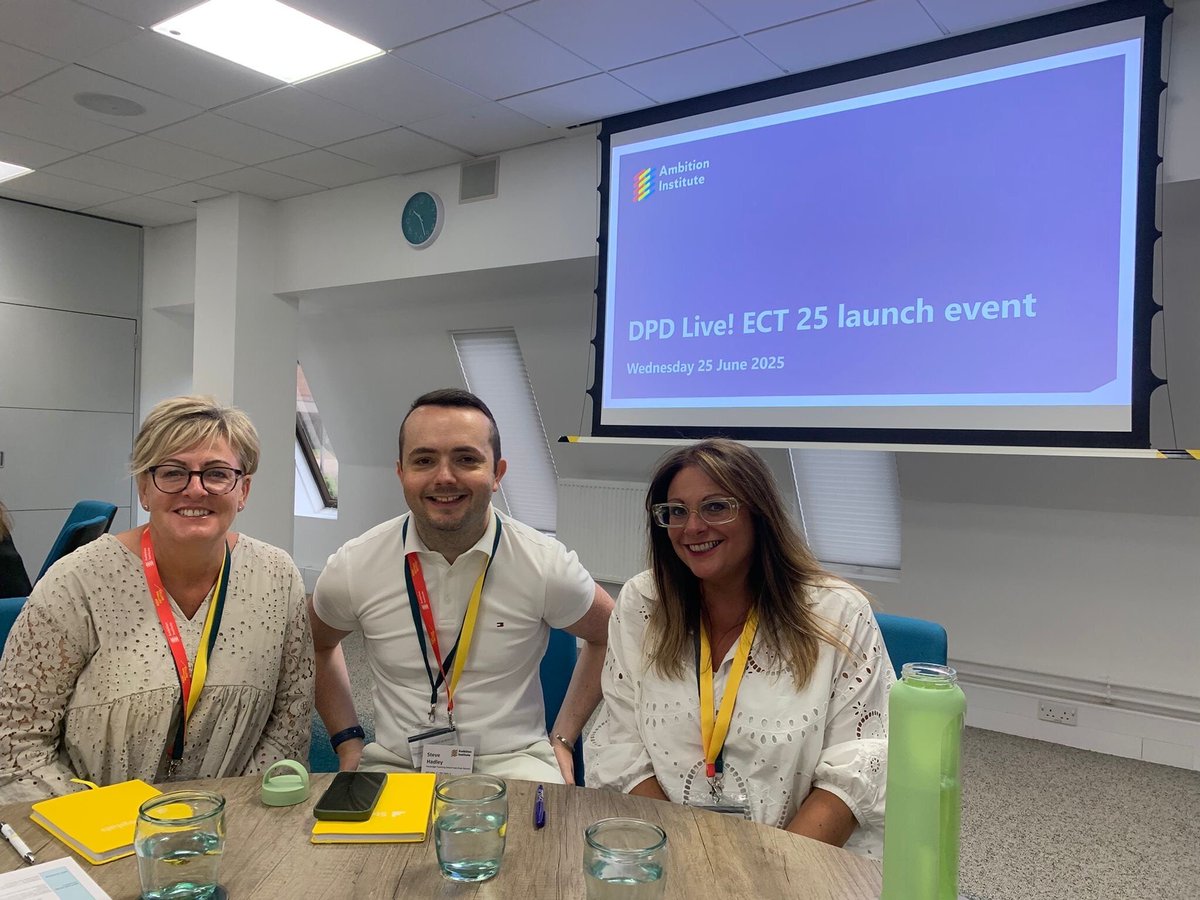HaybridgeTSH's tweet photo. Members of the Haybridge TSH team are at Ambition Institutes DP live event at Conference Aston today, which is celebrating the strength of the delivery partner network, as well as further exploring the new #ECTE training programme.
@AmbitionWMSW @Ambition_Inst https://t.co/uTAtwtFgqt