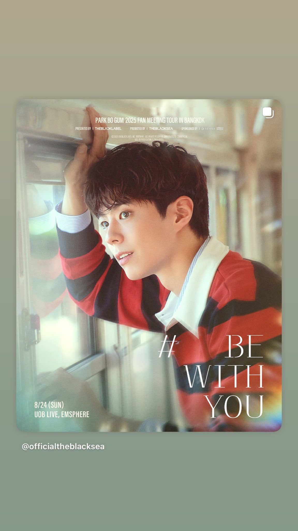 パク・ボゴム/Park Bo Gum Fanmeeting in Japan …