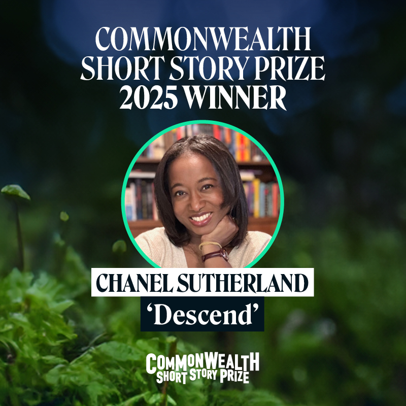 CHANEL SUTHERLAND WINS THE 2025 #CWPRIZE!

We are delighted to announce Chanel Sutherland as the overall winner of the 2025 Commonwealth Short Story Prize!

Chanel, born in Saint Vincent and the Grenadines and living in Montreal, Canada, saw off 7,920 entrants worldwide to take