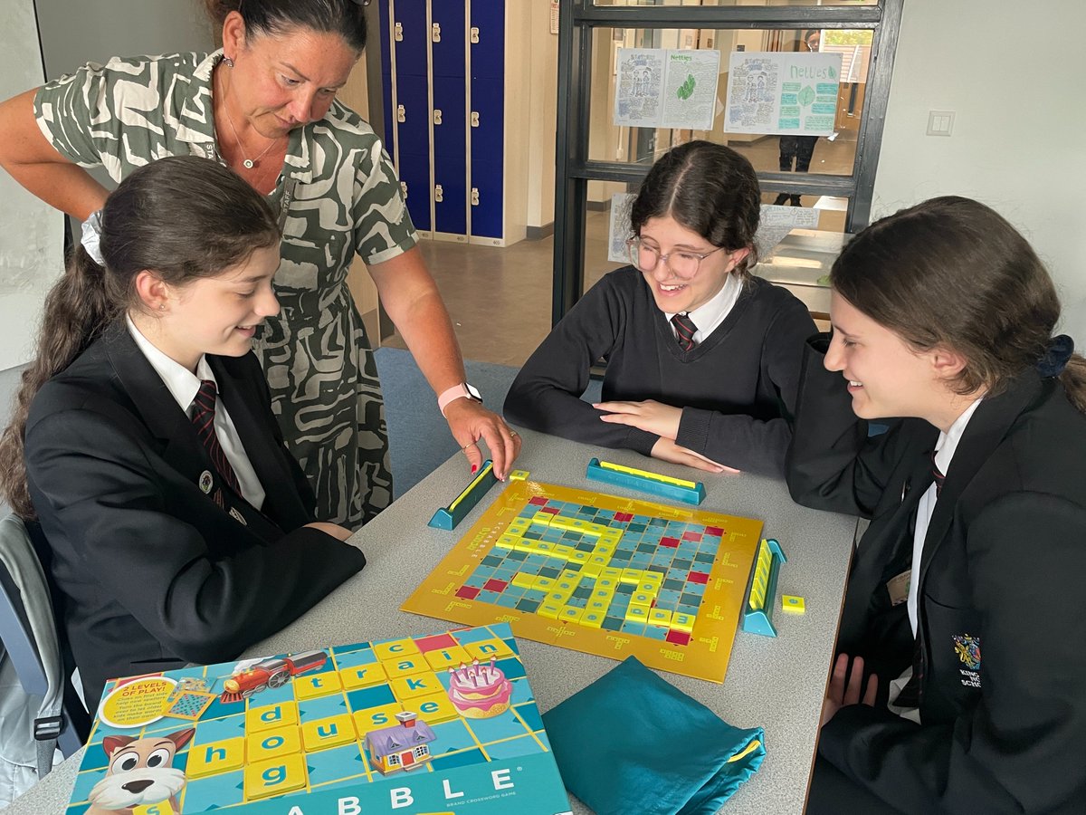 Our new Scrabble Afterschool Club is a real game-changer! ✨ Big words, big laughs, and fun 🅂🄲🅁🄰🄱🄱🄻🄴 🅃🄸🄼🄴 with friends!

#WorkHardBeKind
