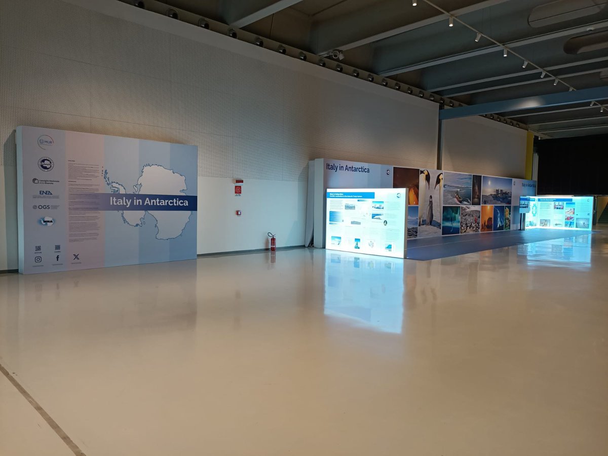 📷Qualche scatto di  'ITALY IN ANTARCTICA' l'exhibit presentato a Milano in occasione degli #Antartic Treaty Consultive Meetings, le Riunioni Consultive del Trattato Antartico (ATCM), iniziate il 23 giugno e che andranno avanti fino al 3 luglio.#PNRA <a href="/ItaliAntartide/">ItaliAntartide</a>