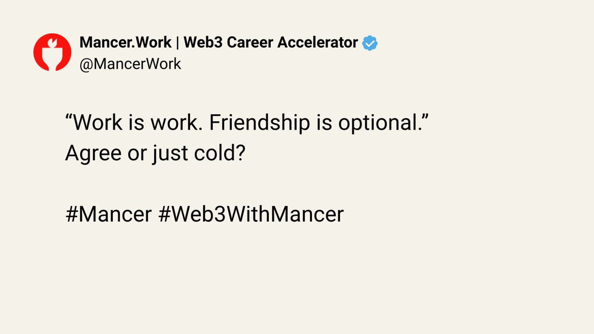 MancerWork's tweet photo. Thought ? https://t.co/J2FsFKHGUT