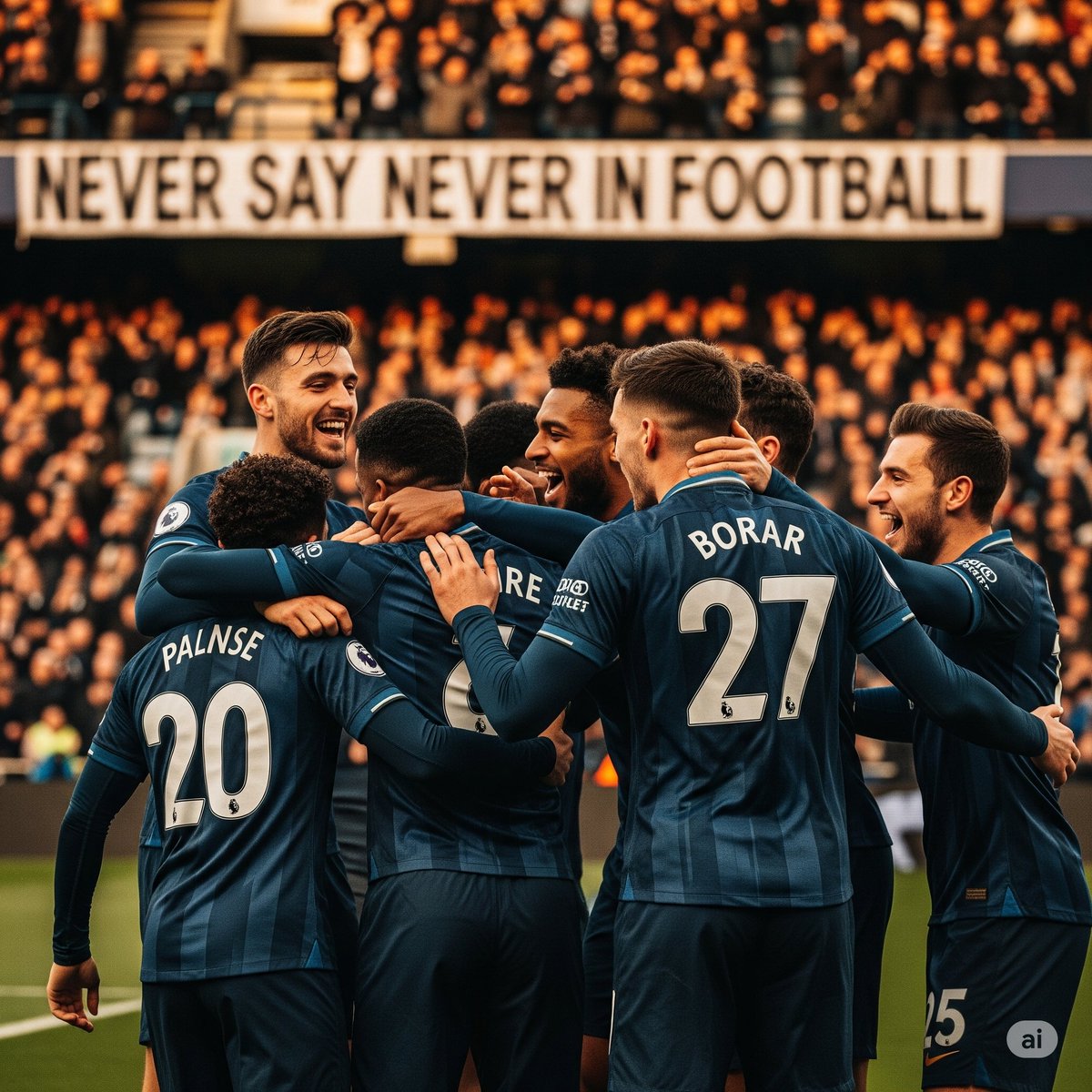 bdvetsx's tweet image. Never Say Never
From 3-0 down to an incredible comeback in minutes – football teaches us that it's never over until it's over. No matter the odds, never give up. Your greatest victories might be just around the corner. #ComebackKings #NeverGiveUp #FootballSpirit #Resilience